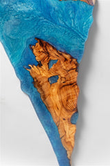WALL ART - epoxy and wood- Standard Size