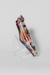 Handcrafted Israel- Shaped Mezuzah