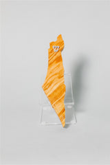 Handcrafted Israel- Shaped Mezuzah