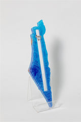 Handcrafted Israel- Shaped Mezuzah