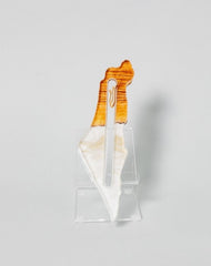 Handcrafted Israel- Shaped Mezuzah