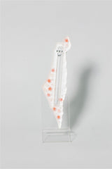 Handcrafted Israel- Shaped Mezuzah