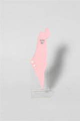 Handcrafted Israel- Shaped Mezuzah