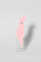 Handcrafted Israel- Shaped Mezuzah