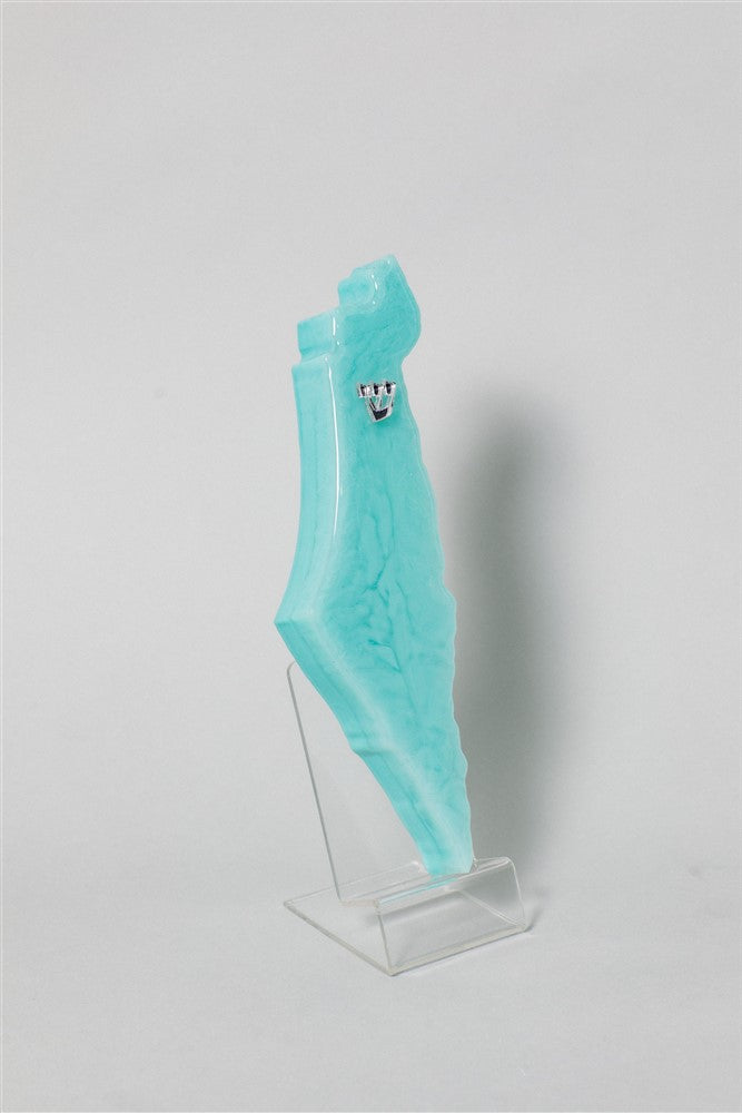 Handcrafted Israel- Shaped Mezuzah