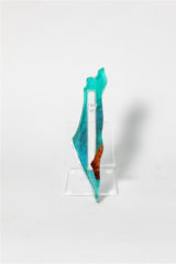 Handcrafted Israel- Shaped Mezuzah