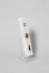Handcrafted Israel- Shaped Mezuzah