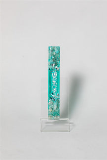 Handcrafted Israel- Shaped Mezuzah