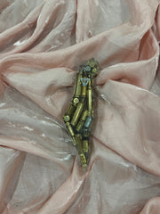 Handmade bullets Mezuzah