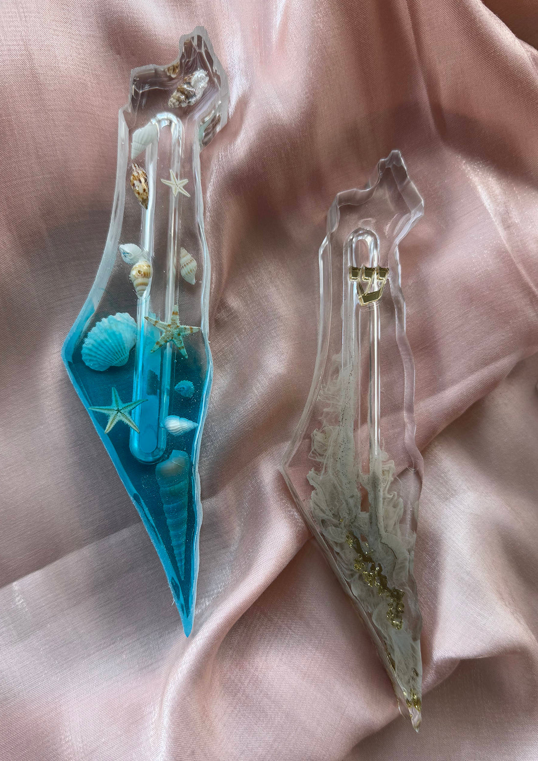 Costume made Mezuzah -Ocean