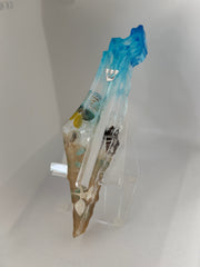 Handcrafted Israel- Shaped Mezuzah