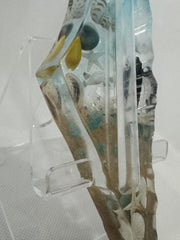 Handcrafted Israel- Shaped Mezuzah