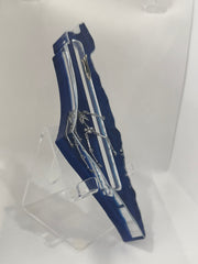 Handcrafted Israel- Shaped Mezuzah