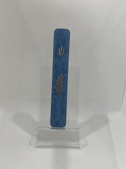 Handcrafted Israel- Shaped Mezuzah