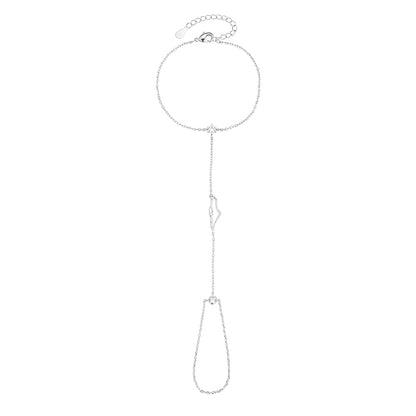 Hand chain - Star of David  &amp; Israel map