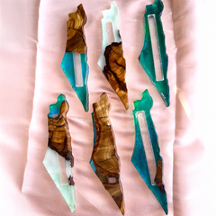 Mezuzah Epoxy and wood