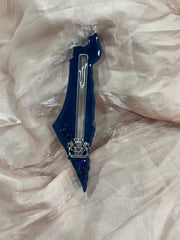 LOGO  Costume made by request-Handcrafted Israel- Shaped Mezuzah