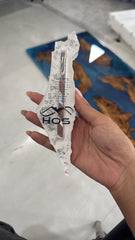 Costume made by request-Handcrafted Israel- Shaped Mezuzah